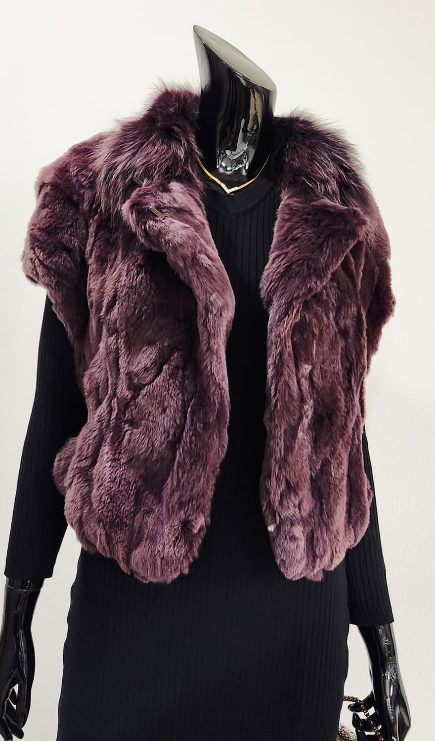 보라 폭스반팔자켓  상품이미지2