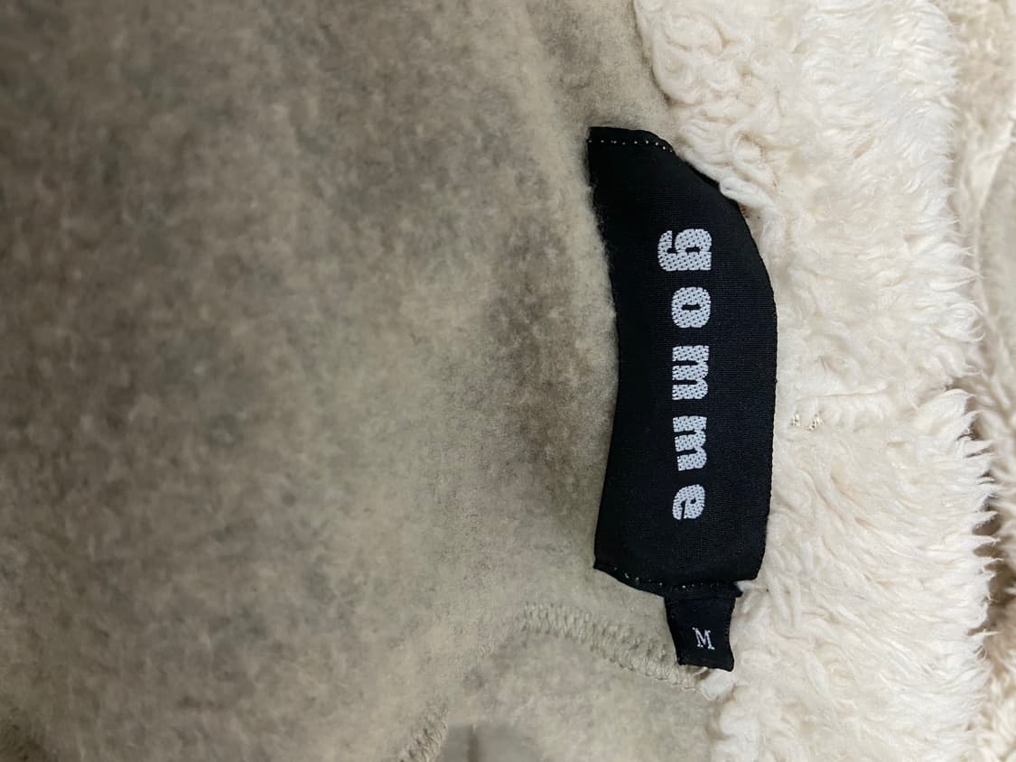 Gomme 고무 드레이프 후드 코트 상품이미지9