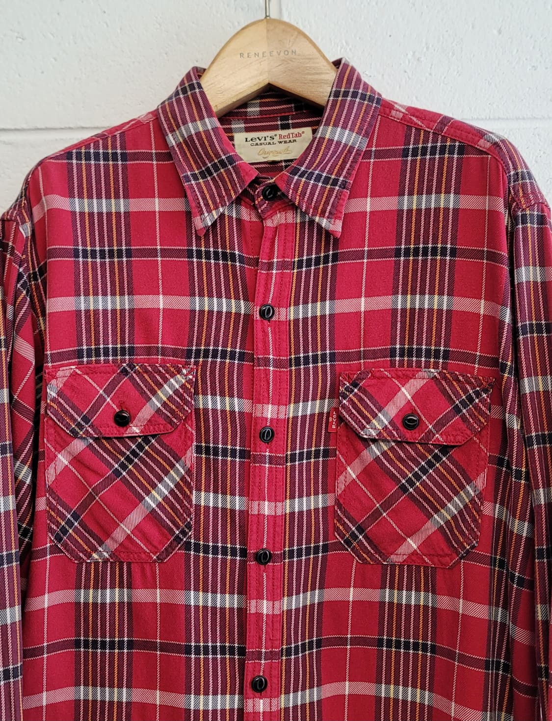 [남여공용] 리바이스(Levi's) 레드탭(Redtab) 체크셔츠 판매 상품이미지3