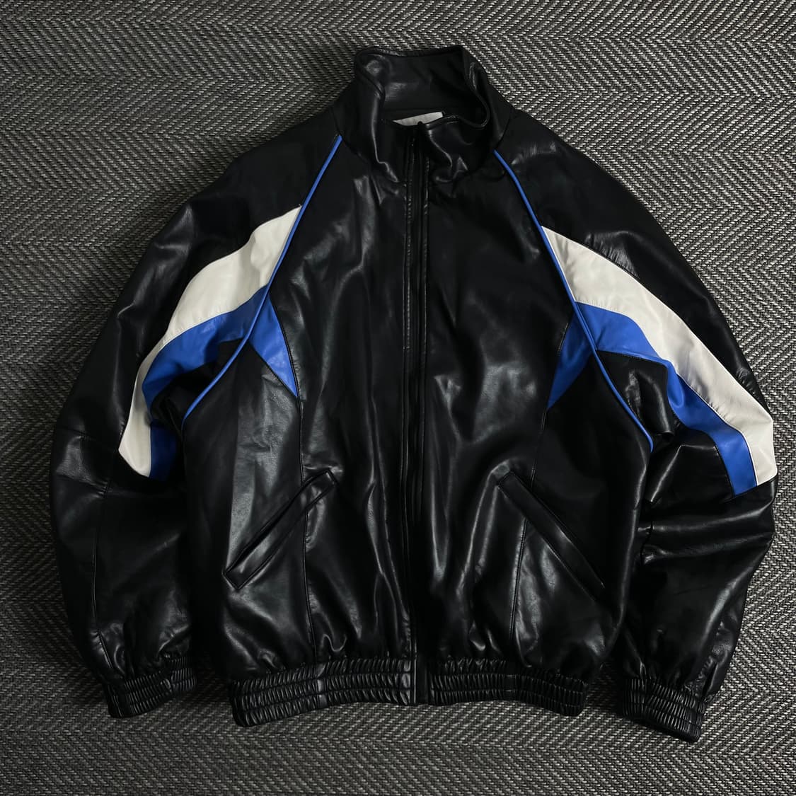 Our room 빈티지 비건레더 바이커 봄버 자켓y 3140 상품이미지2