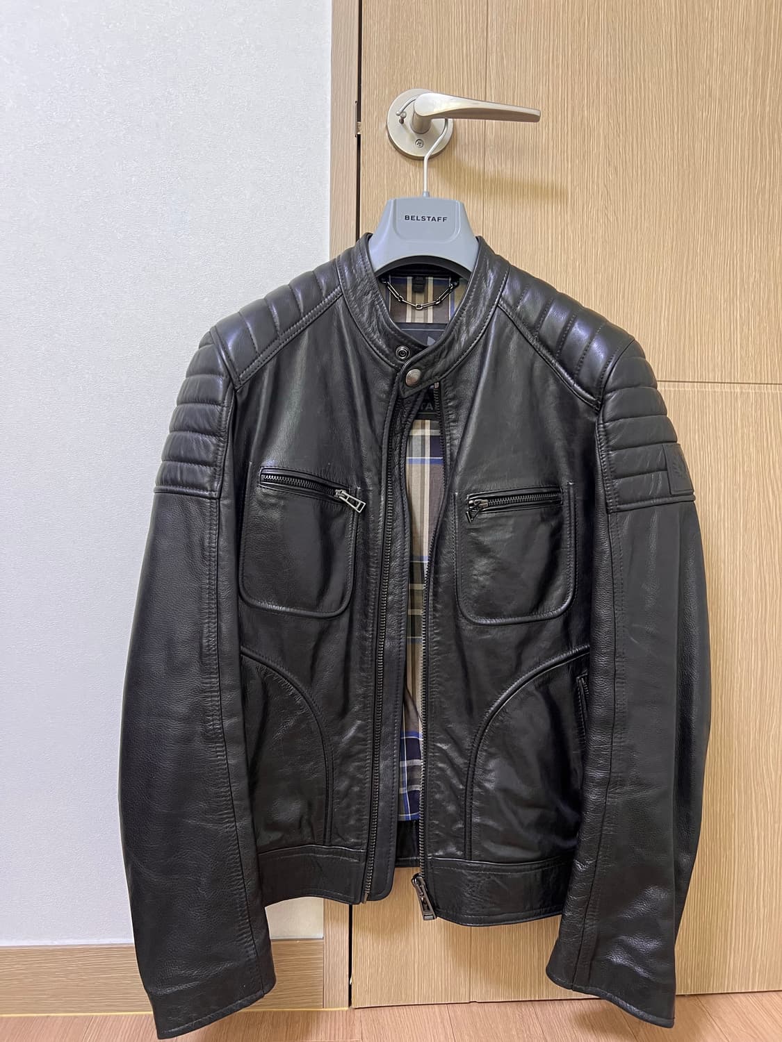 벨스타프 웨이브릿지 레더자켓 상품이미지3