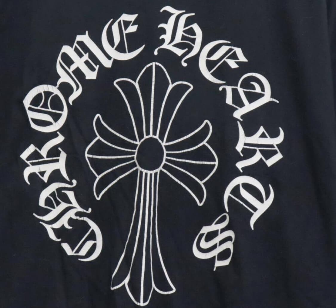 CHROME HEARTS 크로스넥 프린트 티셔츠 상품이미지5