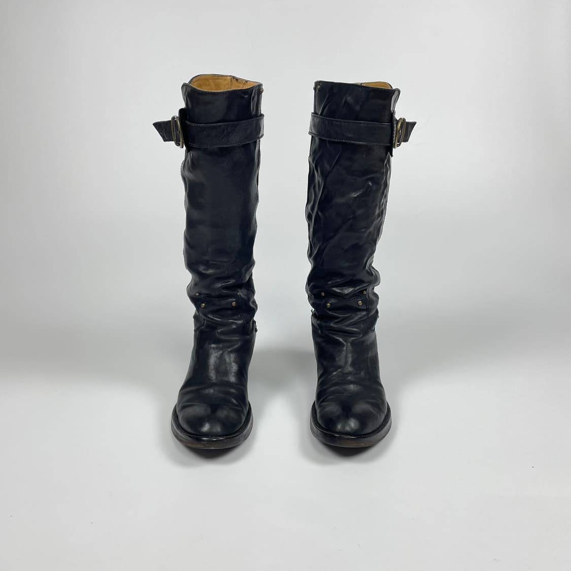 알프레도 바니스터 드레이프 롱부츠  상품이미지3