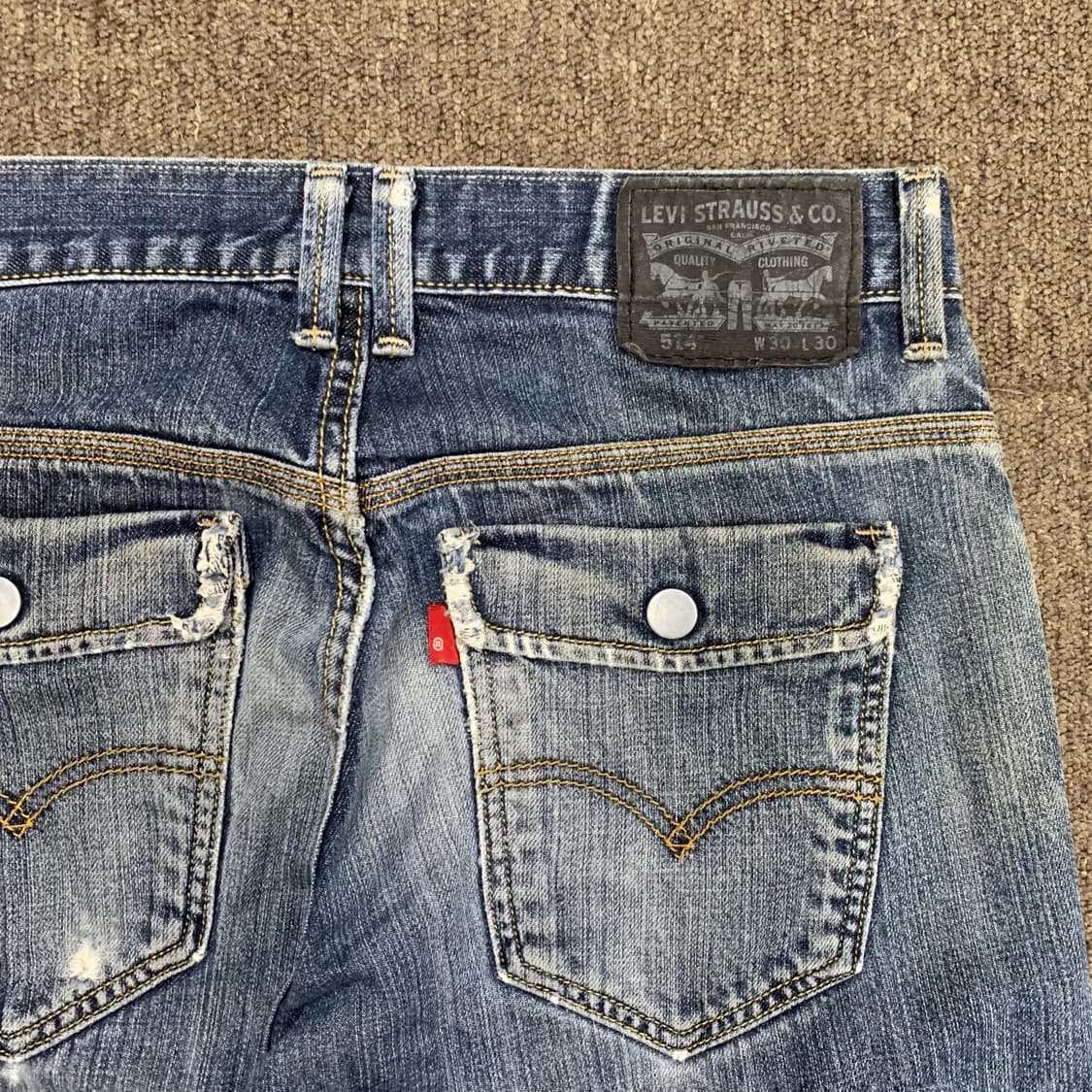 [30] 리바이스 514 더블백포켓 데님팬츠 상품이미지1