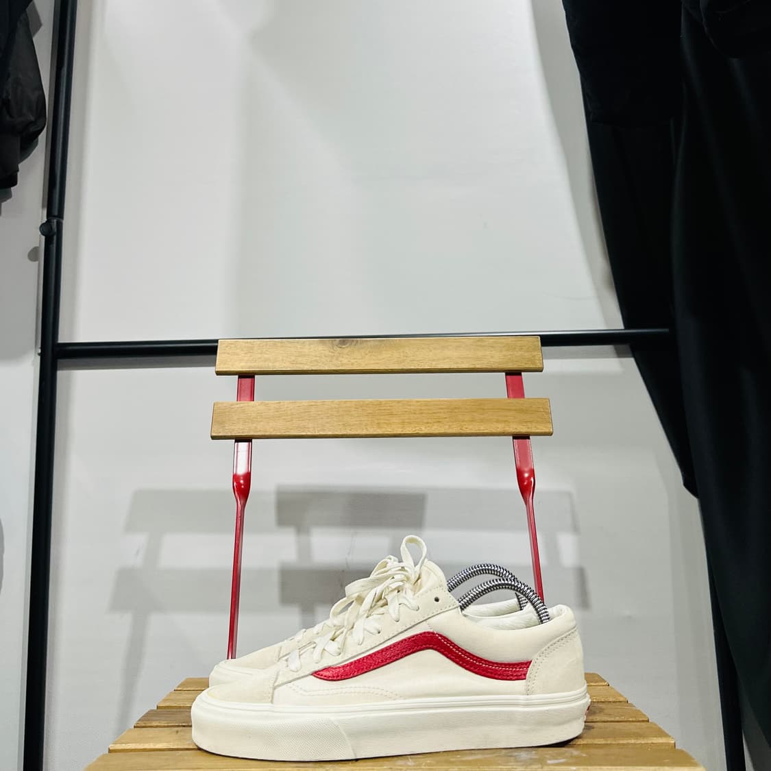 260) 반스 운동화 남성 남자 신발 스타일36 크림슨 레드 상품이미지3