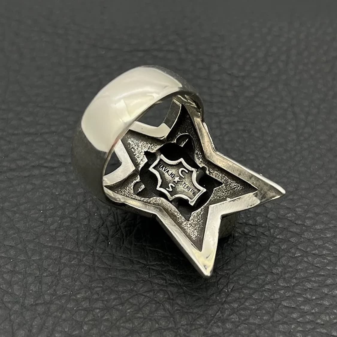 빈티지 스타 스컬헤드 링  상품이미지5