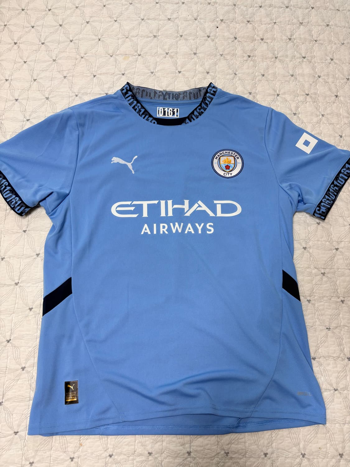 맨시티 24-25 어센틱 홈 유니폼 상품이미지1