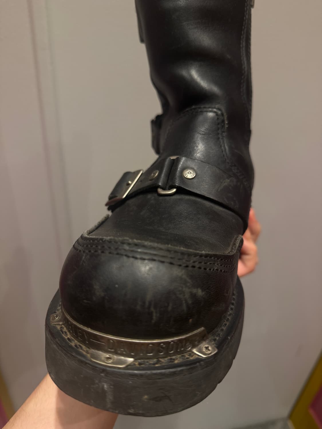 할리데이비슨 버클 스트랩 부츠 상품이미지4