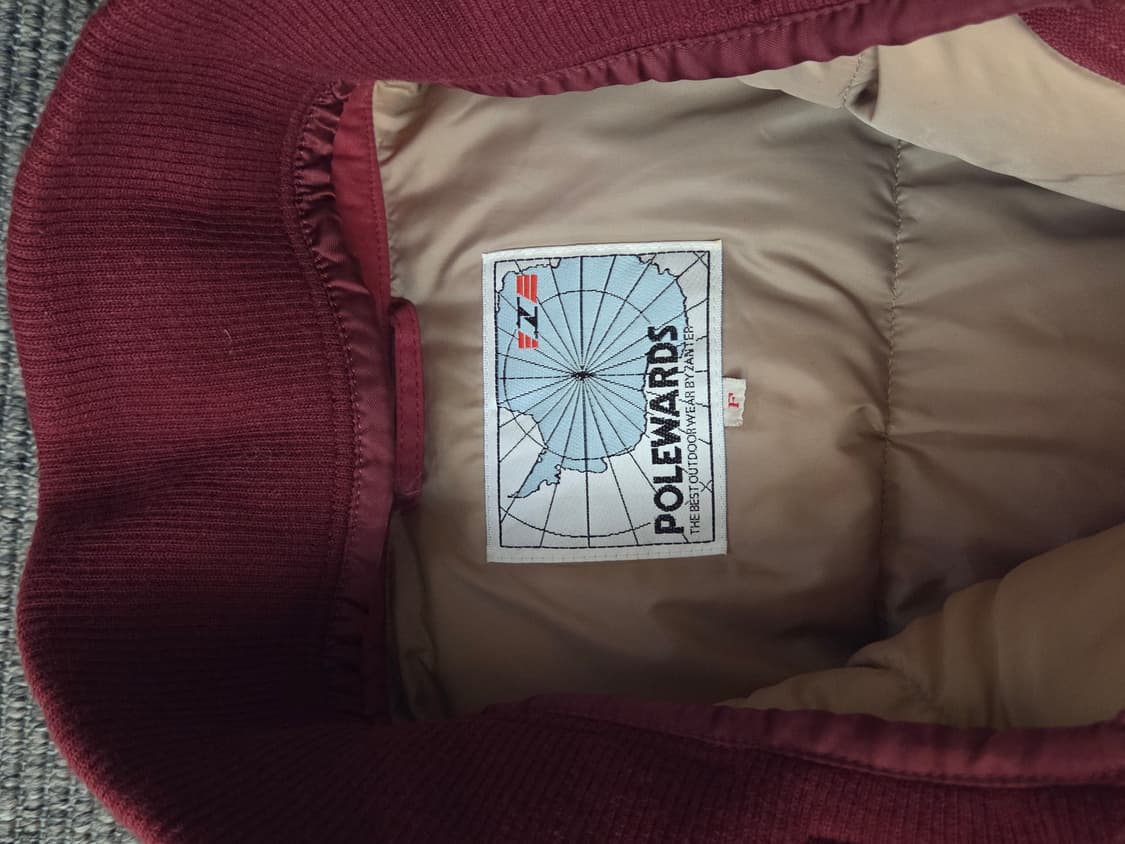 90s Polewards 폴워즈 다운 자켓 XL 상품이미지4