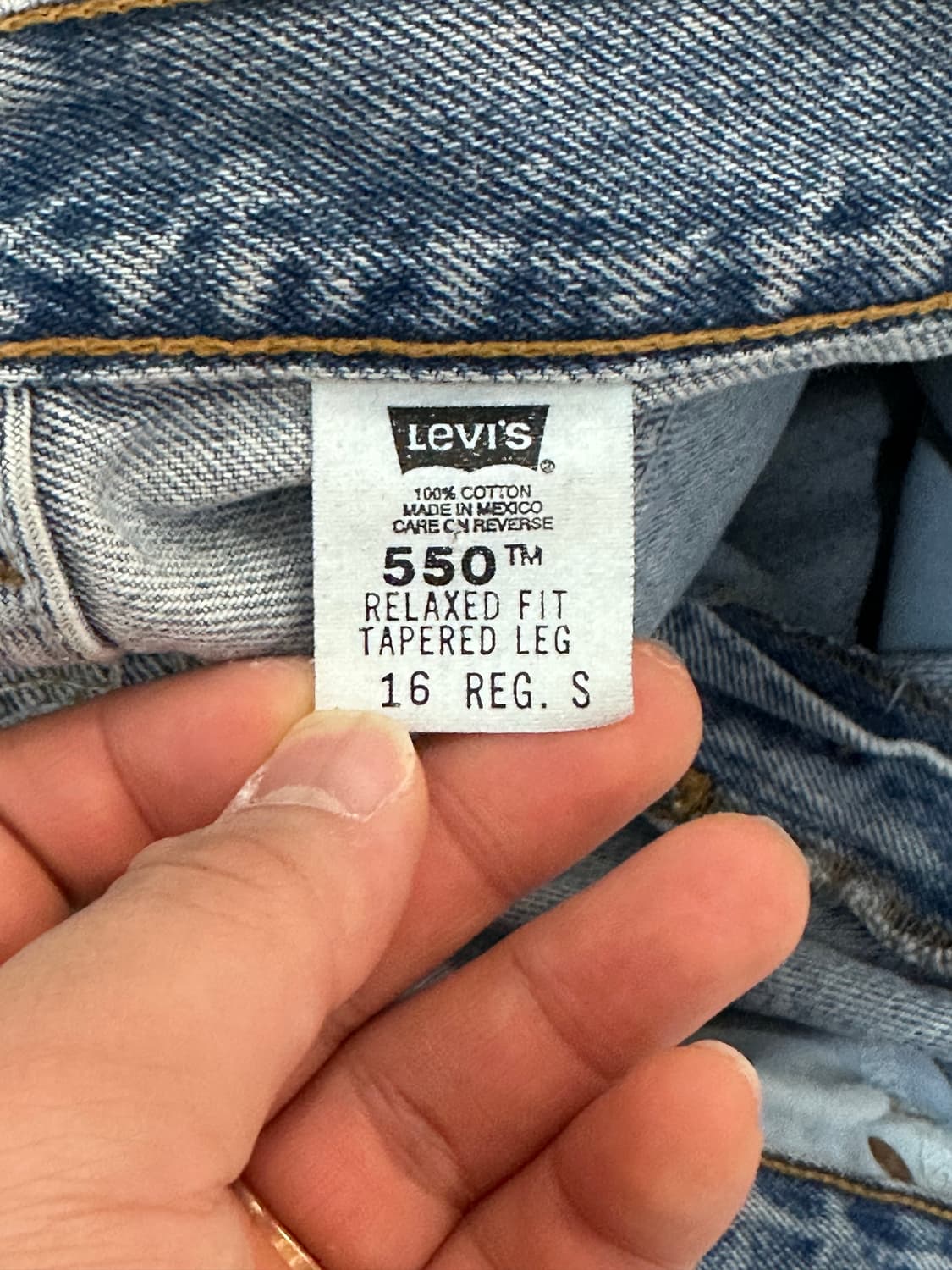 리바이스 빈티지 진 청바지 상품이미지5