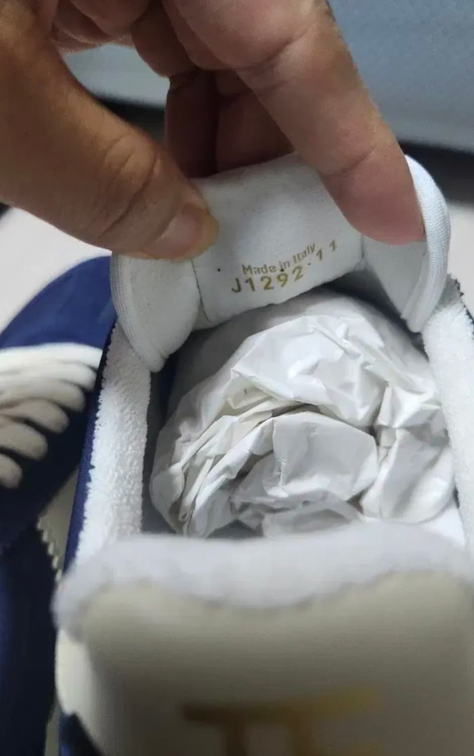 톰포드 제임스 스니커즈 네이비 11 상품이미지5