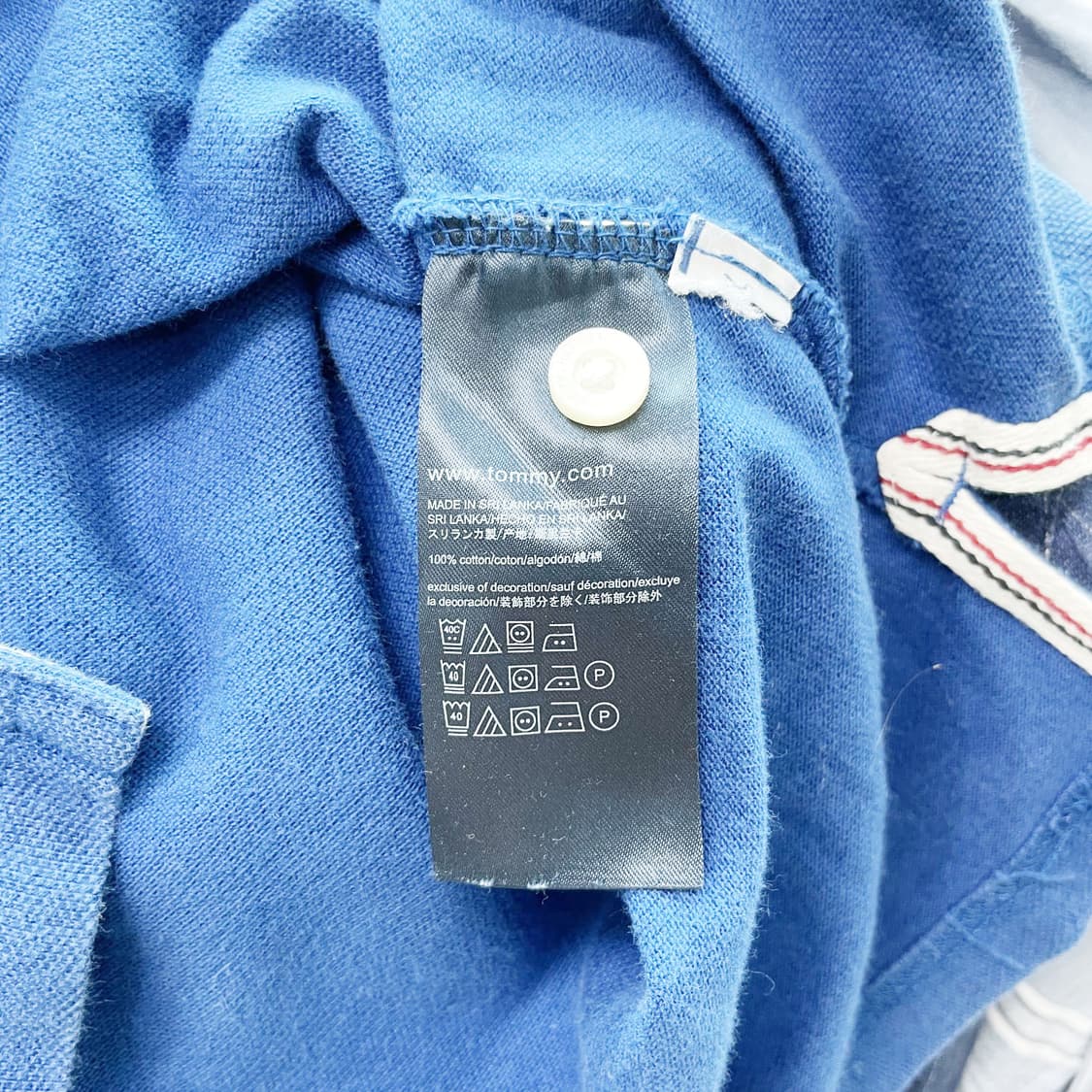 타미힐피거 남성카라반팔 파랑XL추천 진스센스 상품이미지5