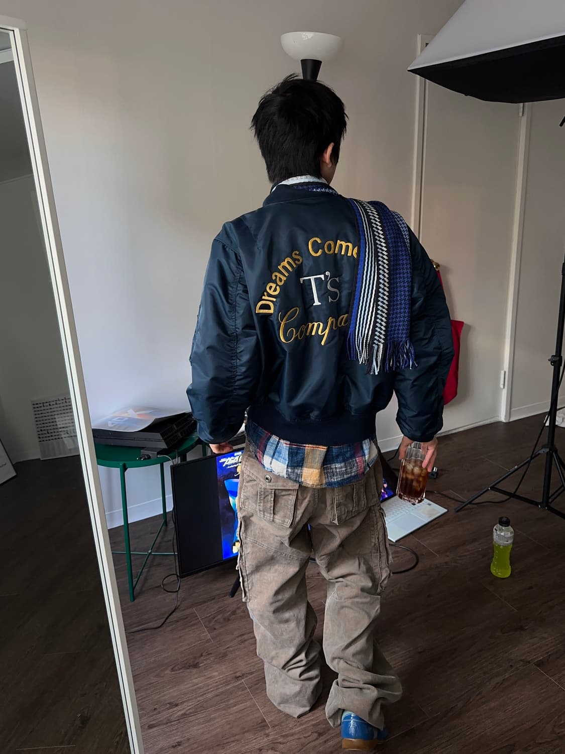 T's Company 리버서블 봄버 상품이미지6