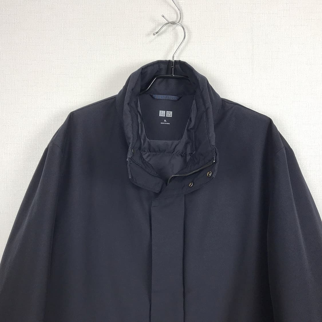 유니클로 덕다운 하프 패딩 코트 남성XL 상품이미지3