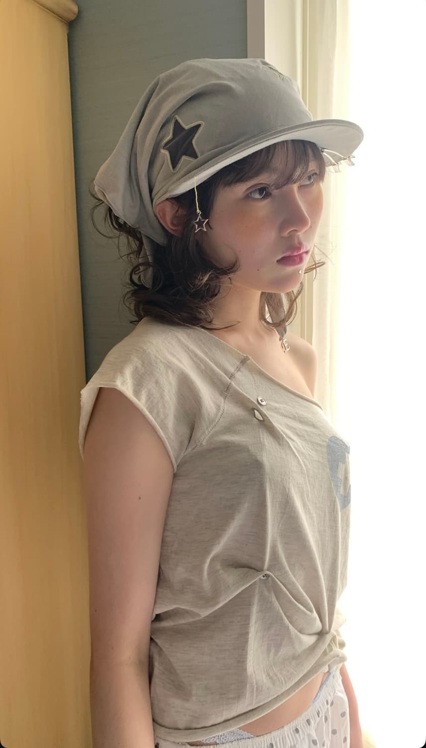 당일배송)샵페어리 star&charms bandana cap 상품이미지2