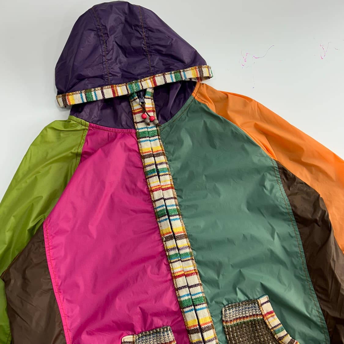 Antiballistic 배색 패턴 바람막이 자켓 상품이미지5