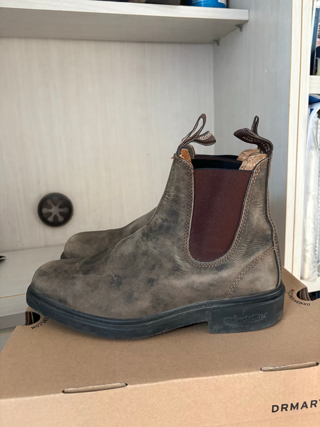 CLASSIC 585 첼시부츠_러스틱브라운 (AU 6) 상품이미지4