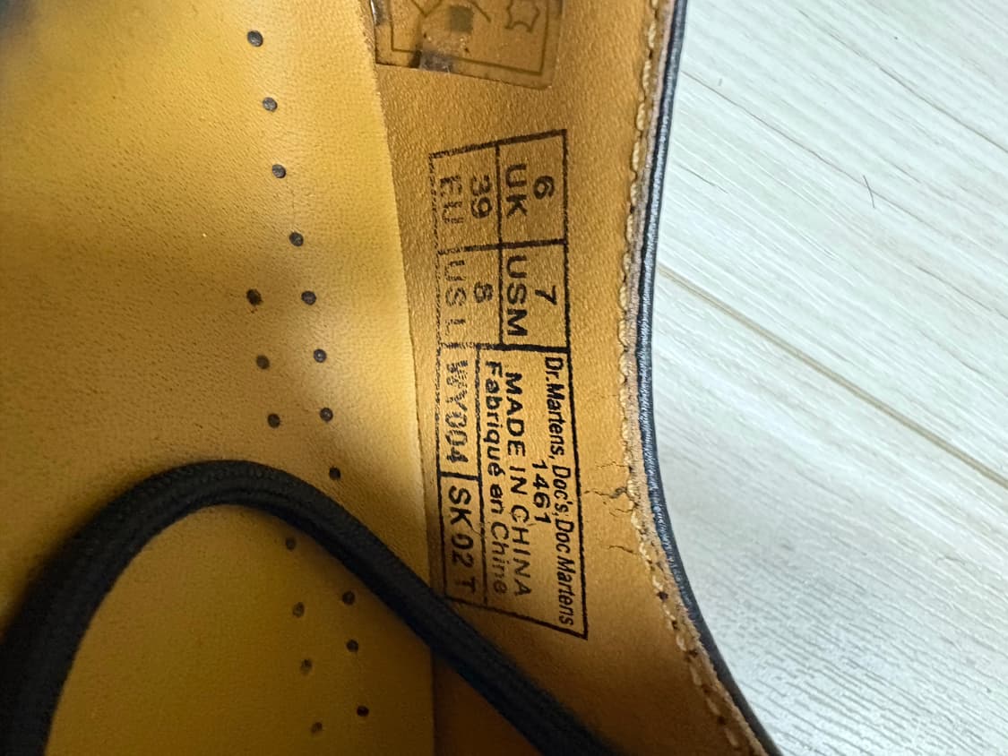 닥터마틴 1461 3홀 나파 250 상품이미지7