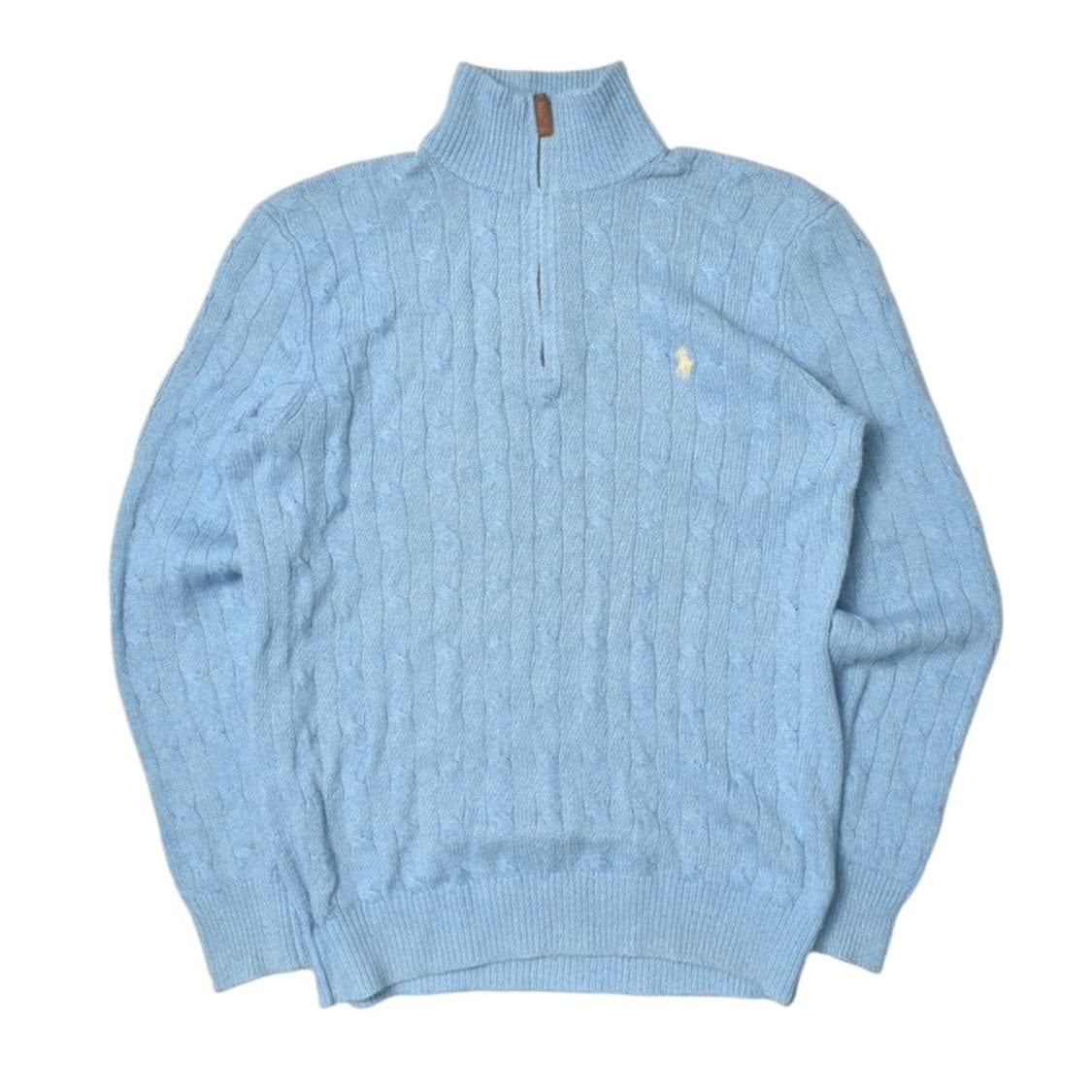 폴로 랄프로렌 반집업 케이블 니트 S N1296 상품이미지2