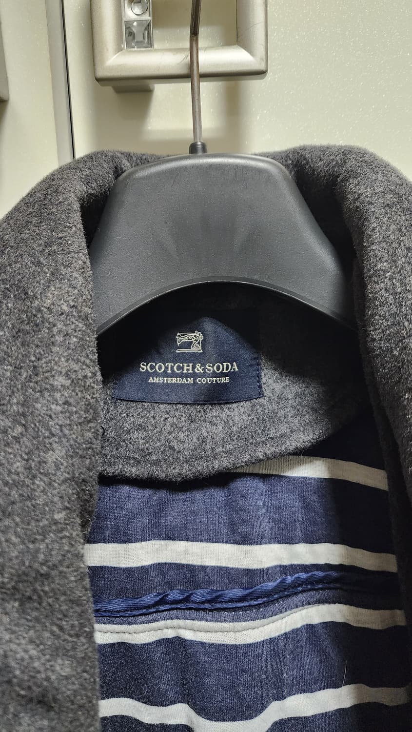 Scotch & Soda 그레이 울혼방 코트 상품이미지5