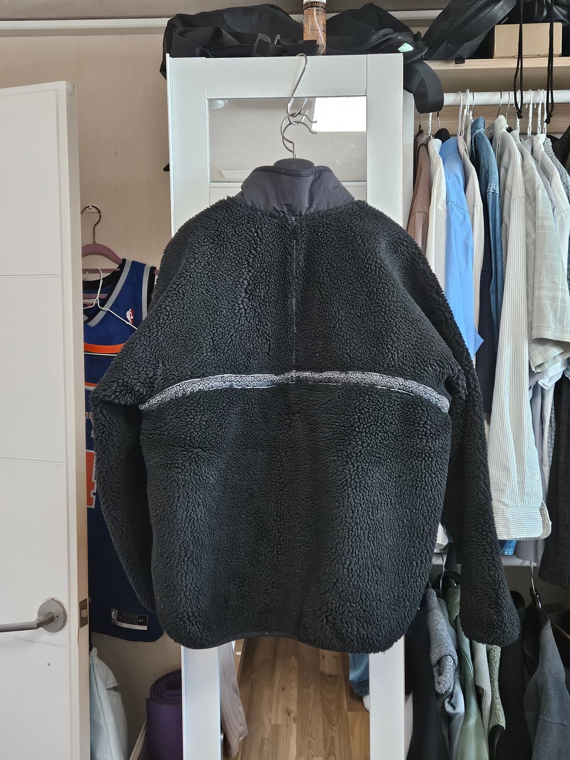 그라미치) x앤드원더 플리스 자켓 블랙 XL 상품이미지2