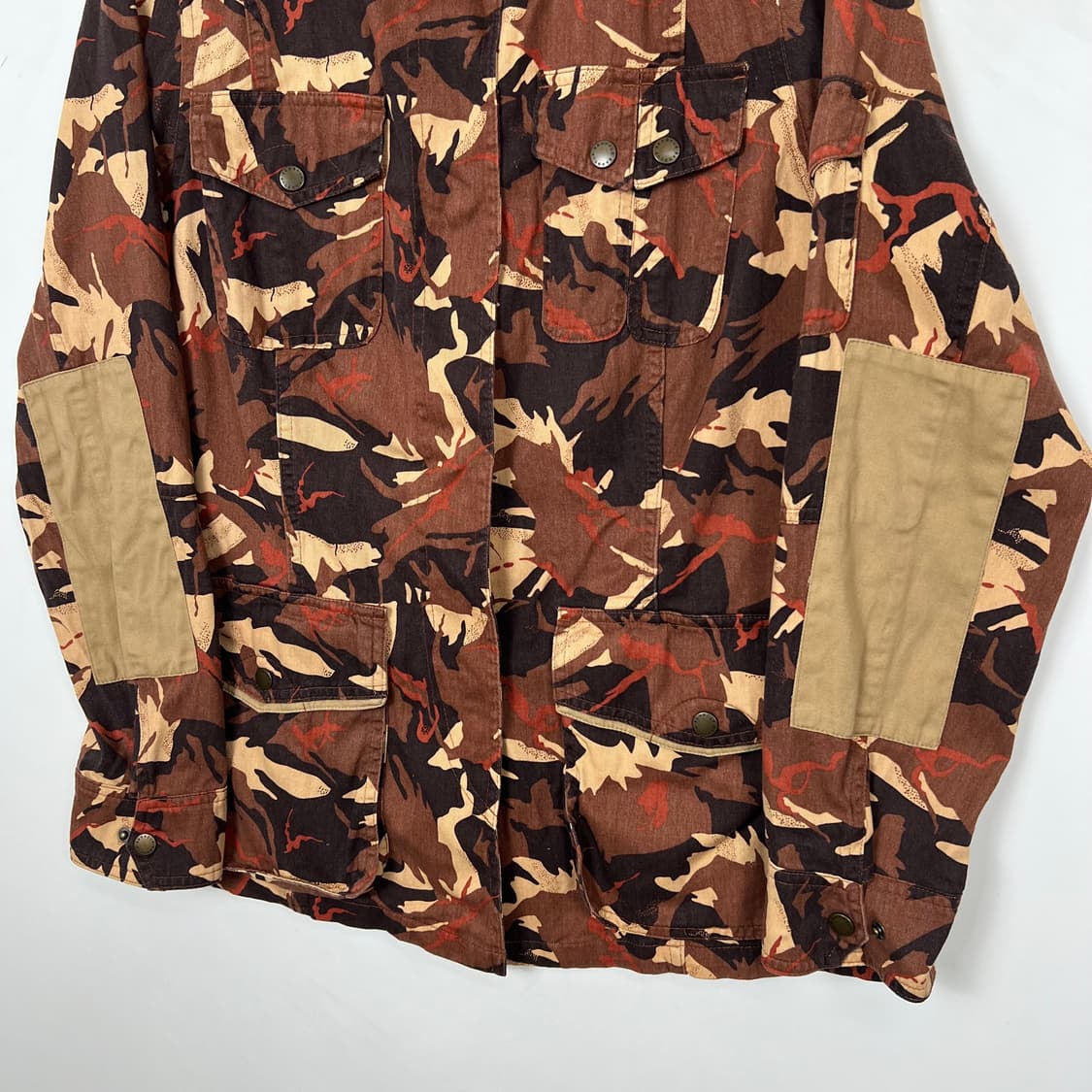 BARBOUR 바버 엘보우 패치 카모 헌팅 자켓 상품이미지2