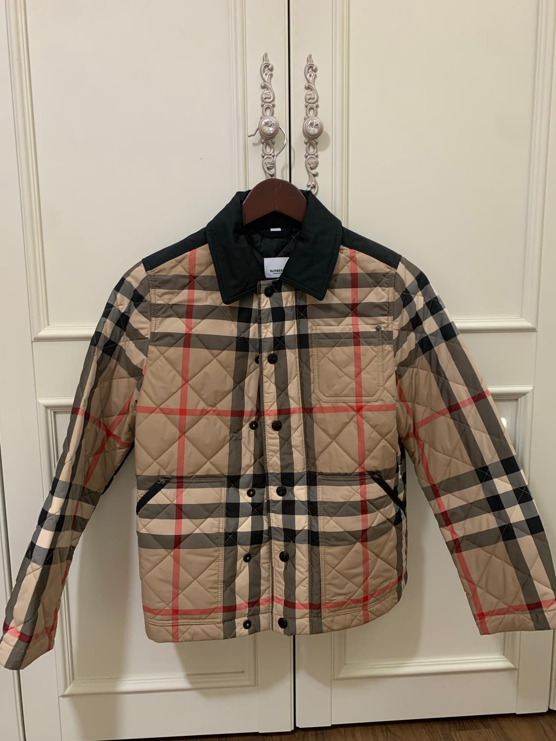 [정품]버버리키즈 체크 퀄팅 자켓 상품이미지6