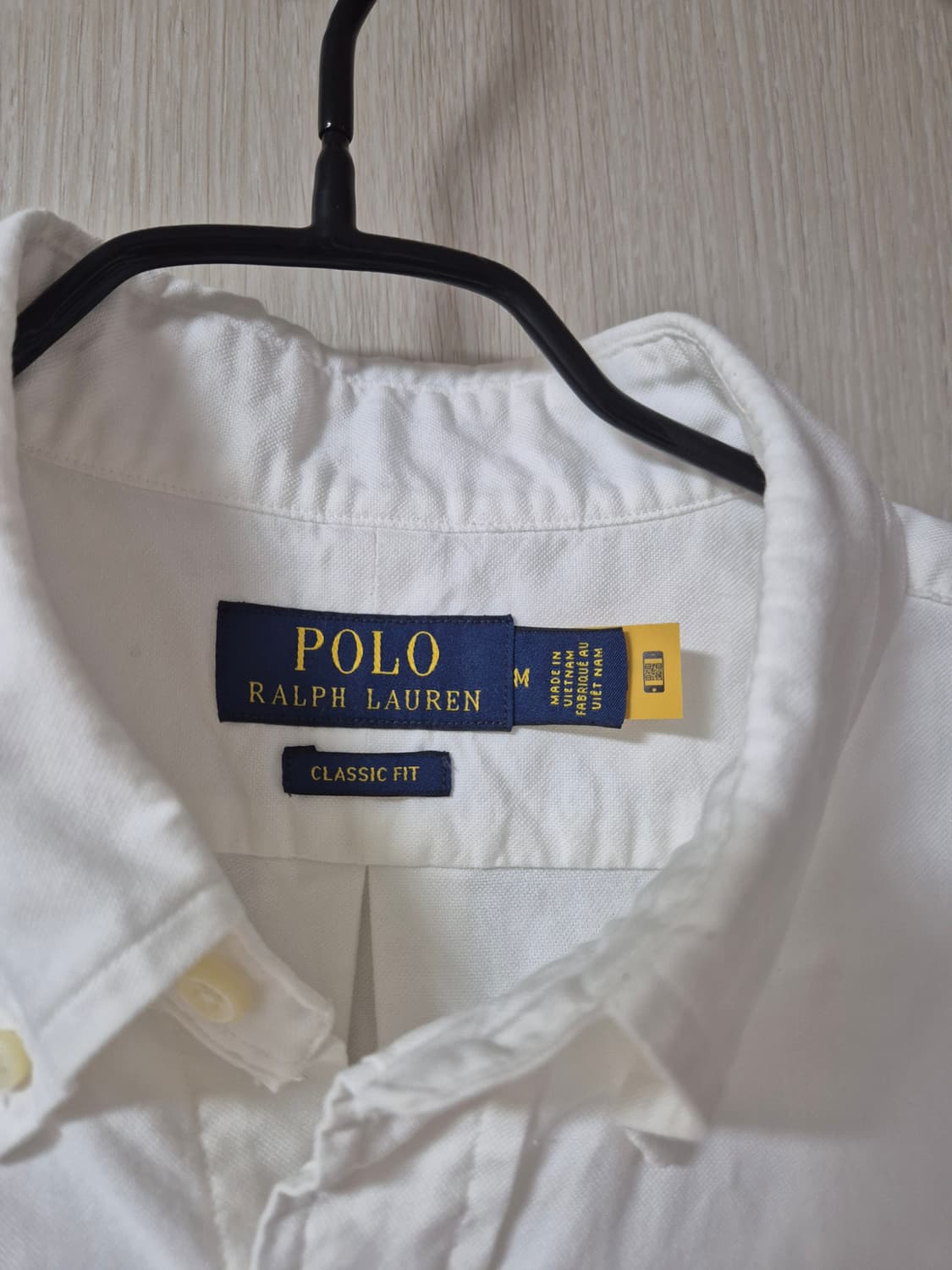 (22년) 폴로 랄프로렌 화이트 셔츠  클래식핏 신형 남방 M 상품이미지6