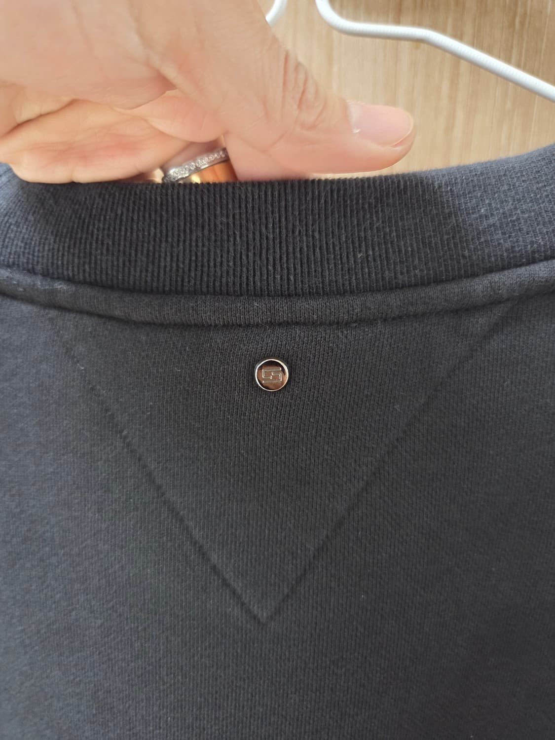 시스템옴므 블랙 맨투맨 100 상품이미지3