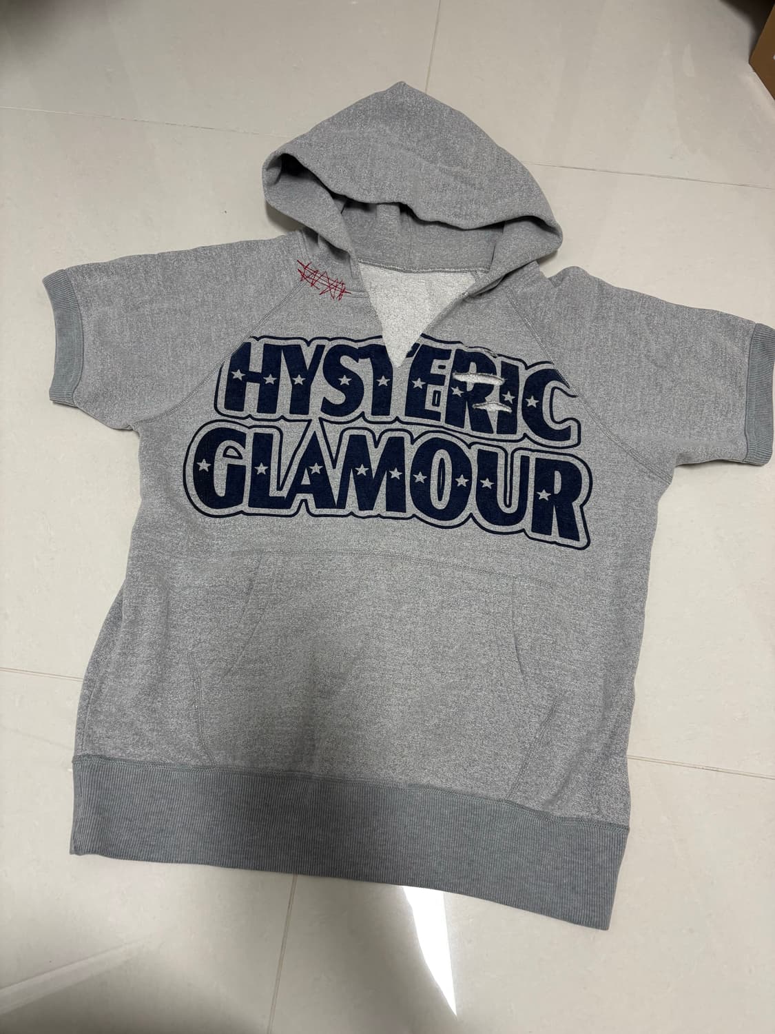 히스테릭글래머 반팔 후드 상품이미지1