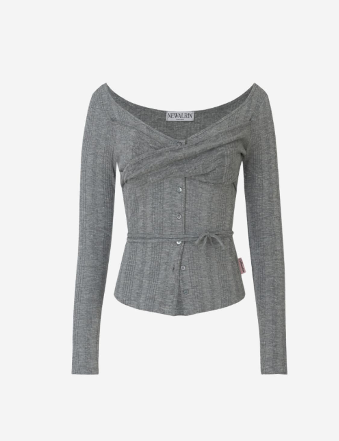 뉴얼린 로지 트위스트 탑  상품이미지3