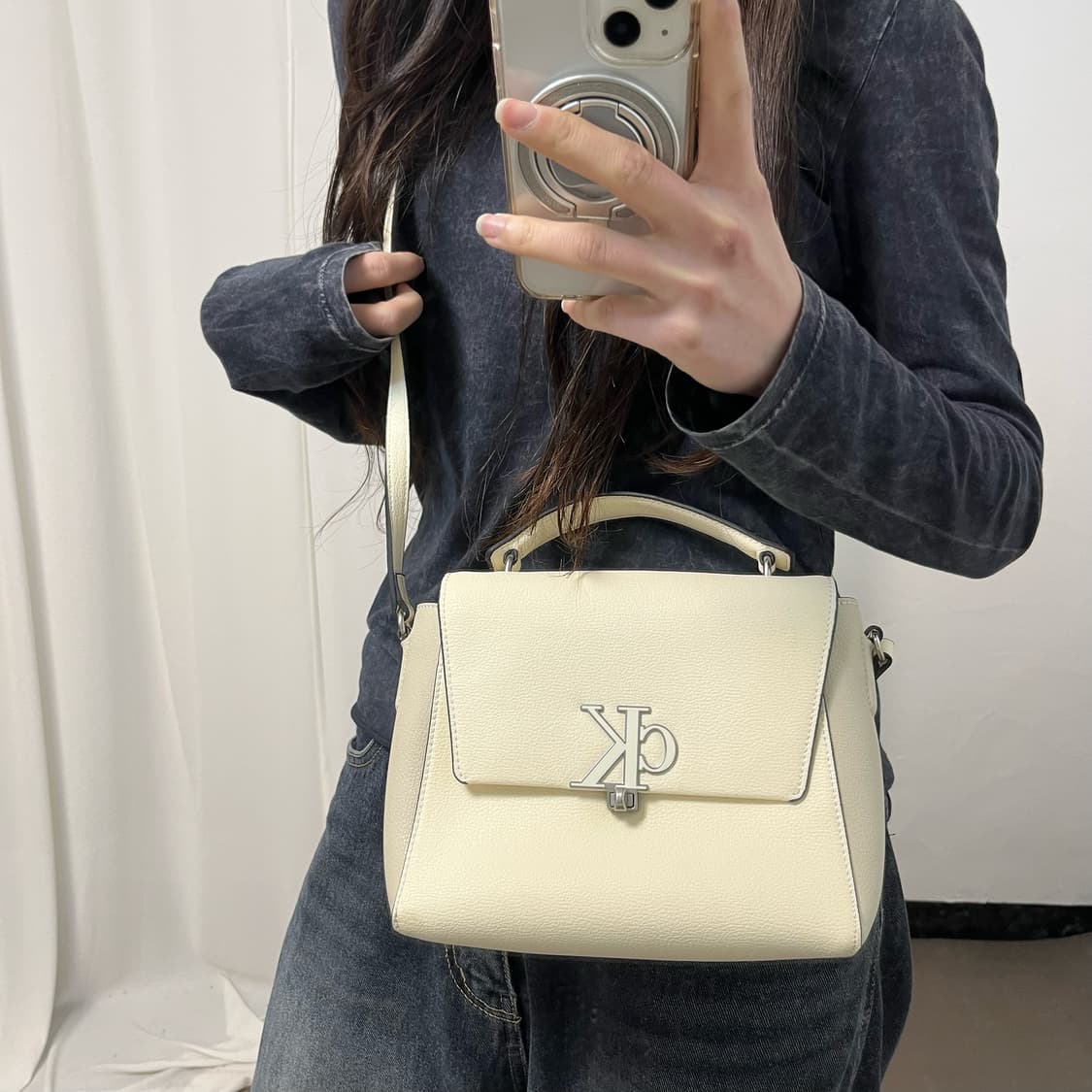 Calvin Klein White Bag  상품이미지3