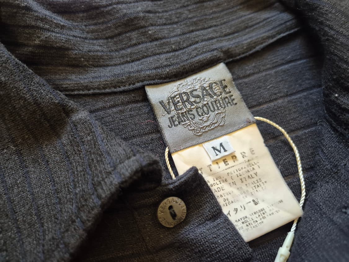 90s 베르사체 진스 꾸뛰르 시스루 니트 상품이미지5