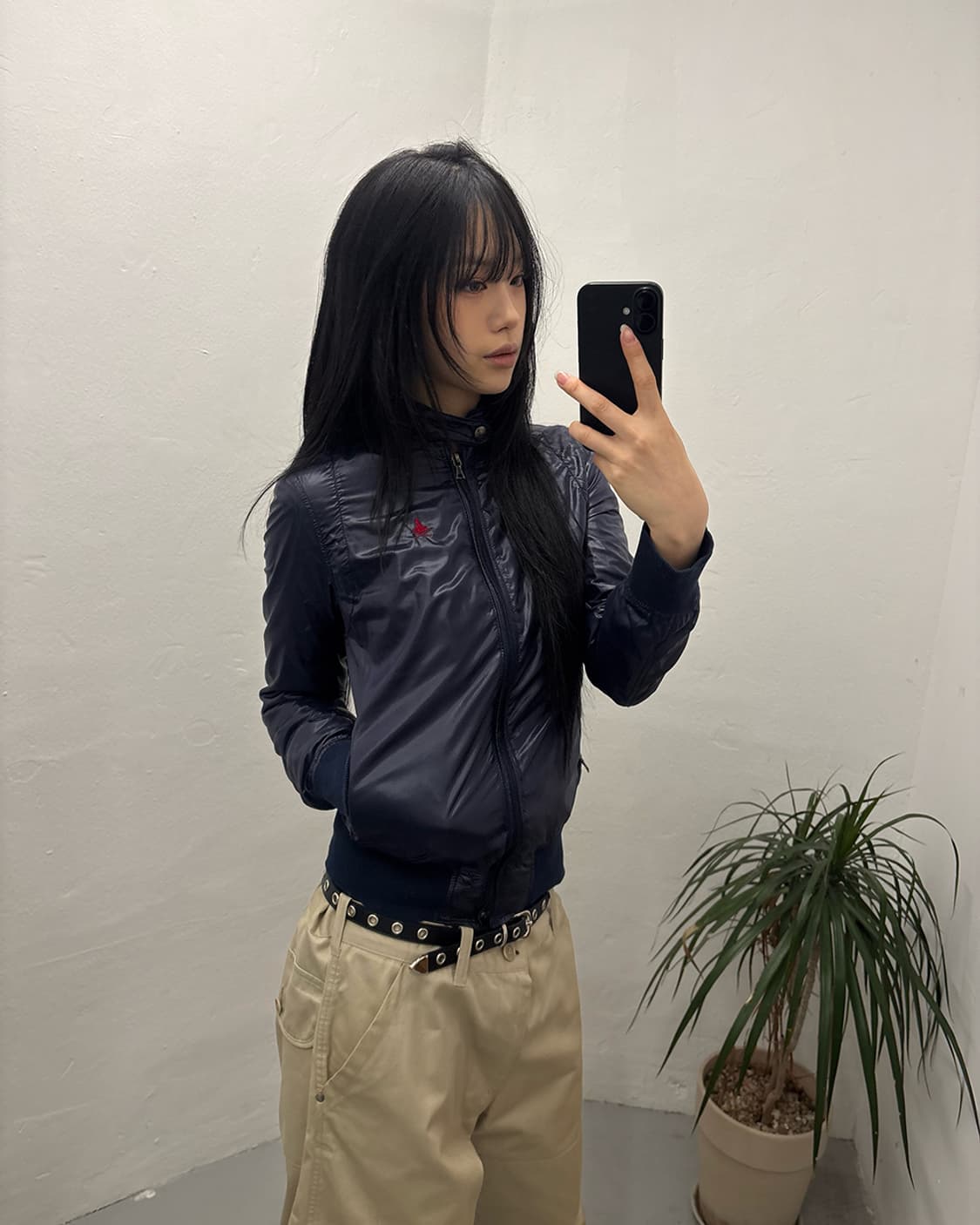 HYSTERIC GLAMOUR Nylon Riders Jacket 상품이미지1