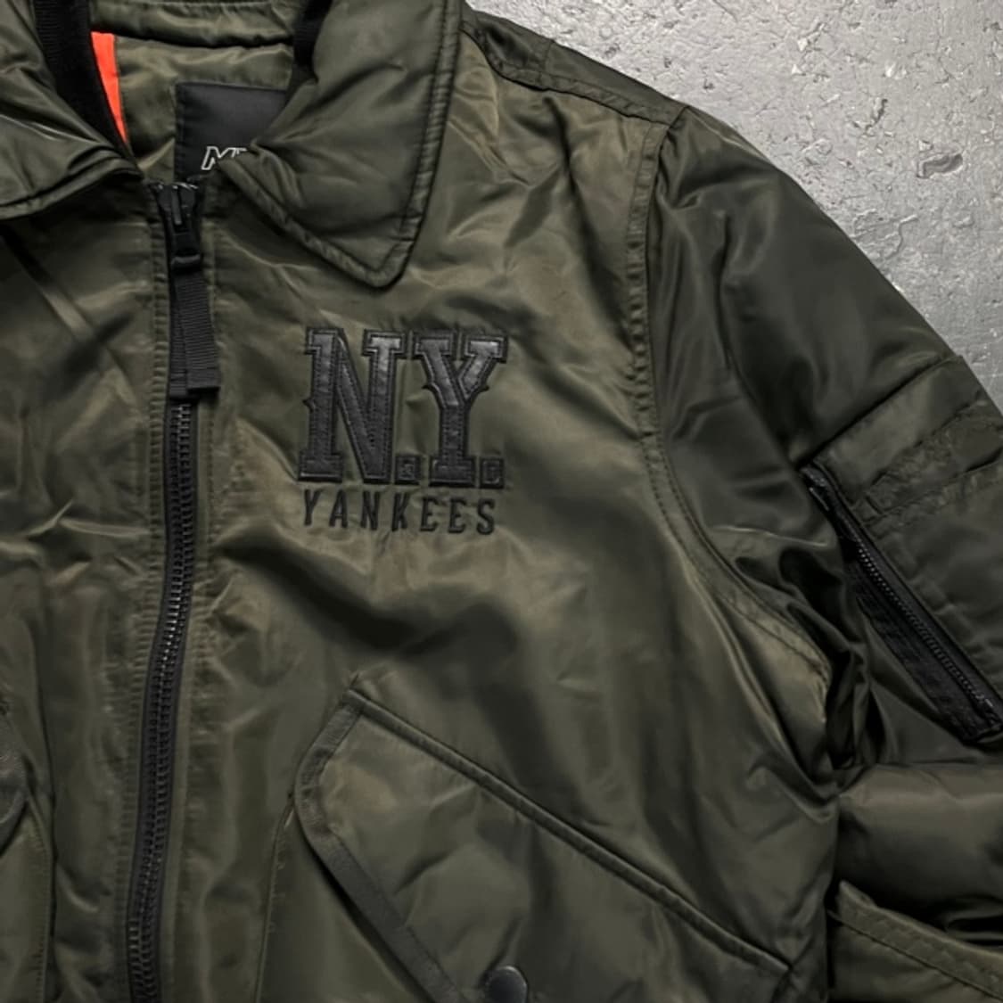 100 MLB 신슐레이트 항공점퍼 상품이미지2