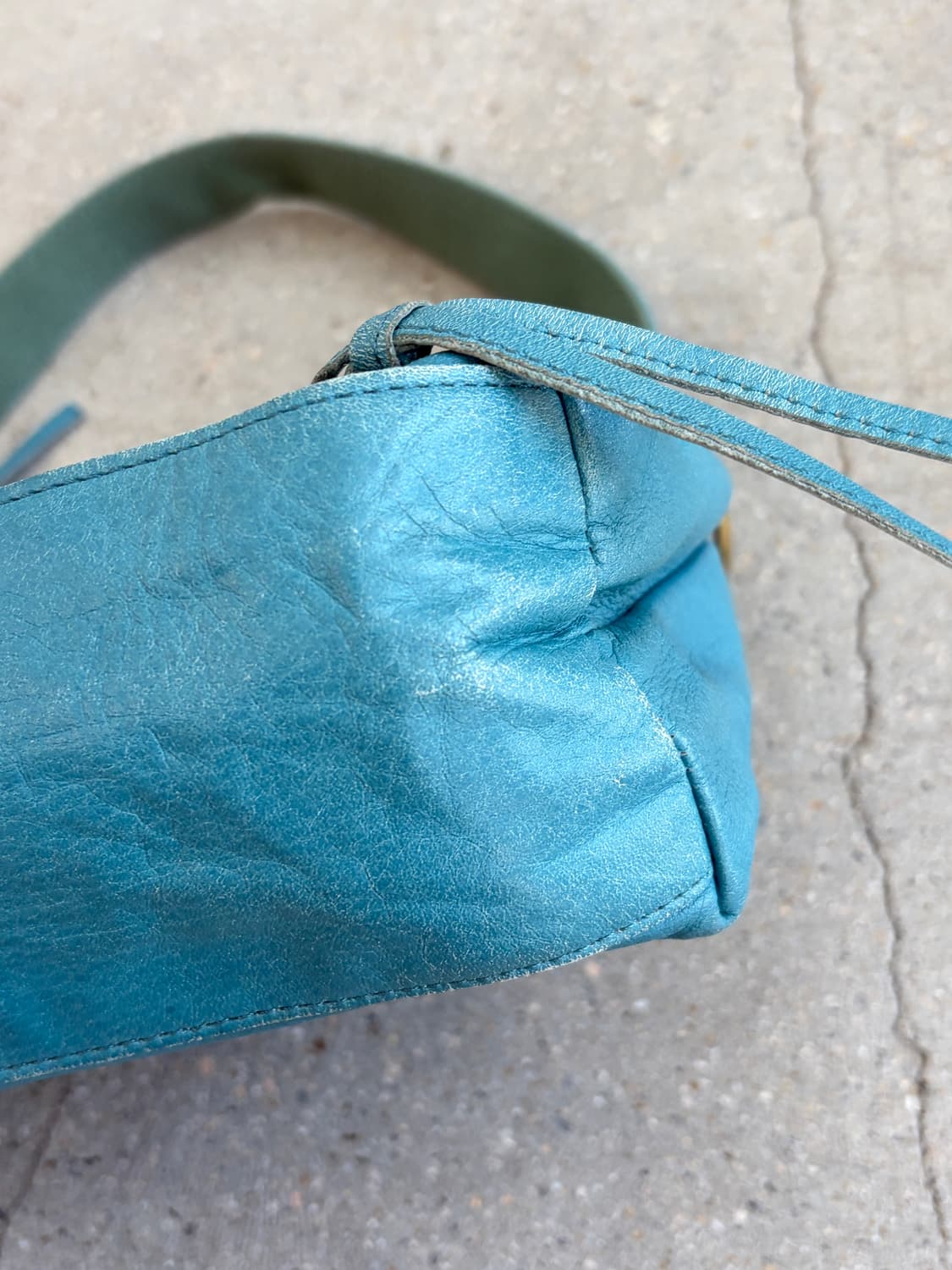 vintage leather bag  상품이미지9