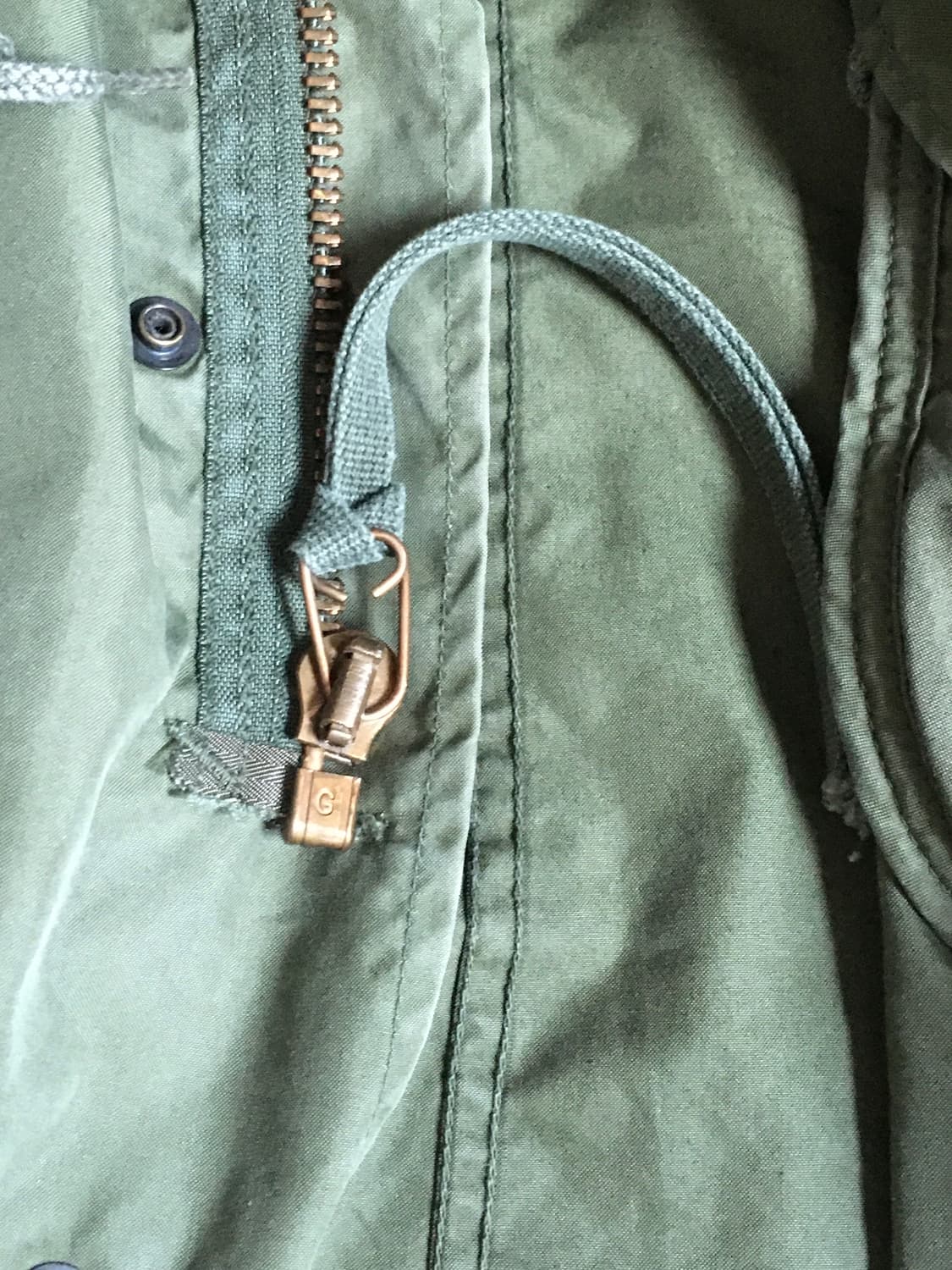 미군 M-65 피쉬테일 파카 XS 상품이미지6