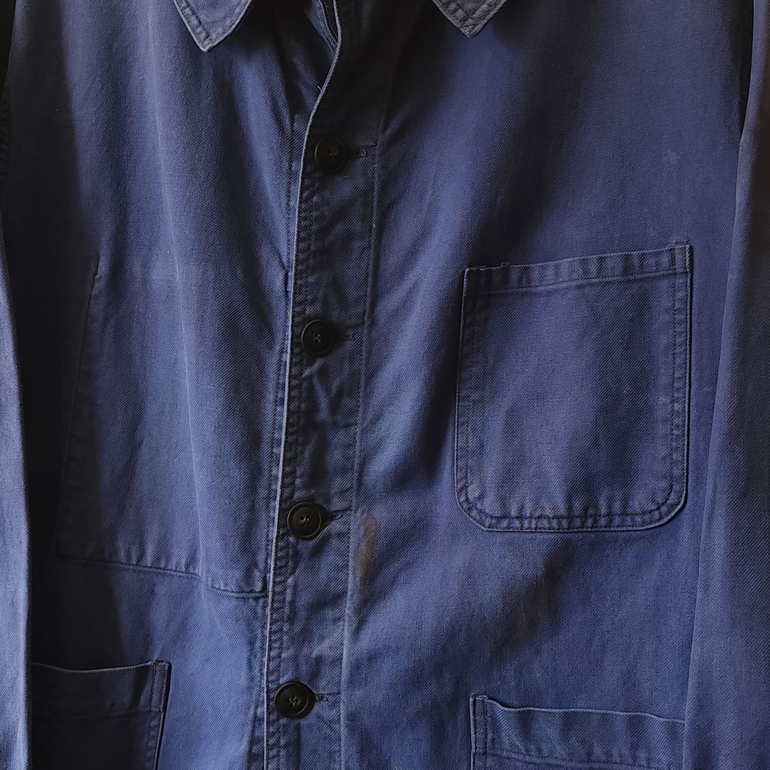 60s 프렌치 워크자켓 프렌치자켓 블루 56 상품이미지7