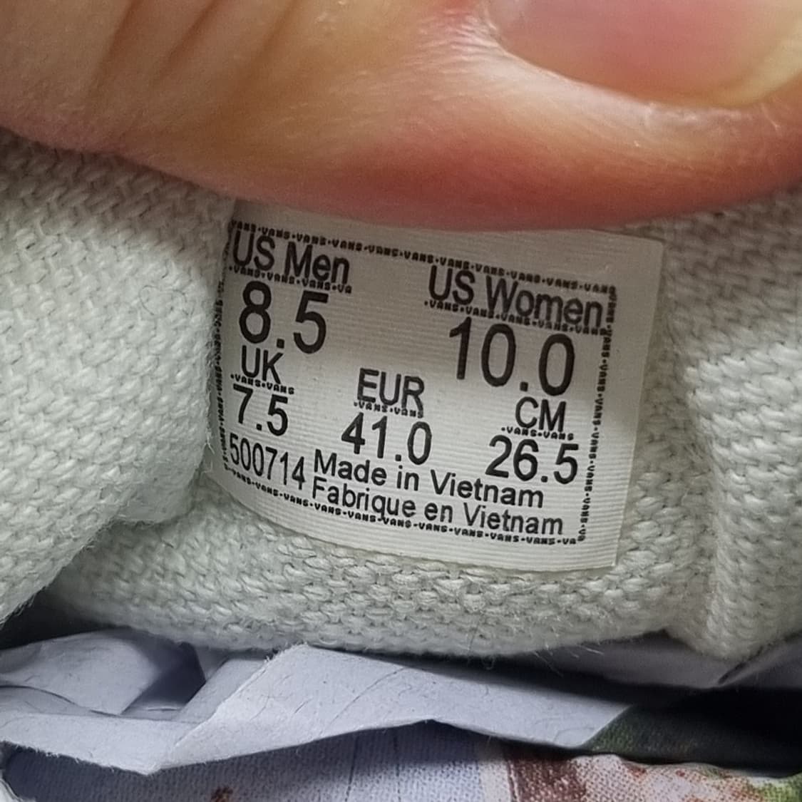 반스 골드NI 남성스니커즈 265 상품이미지6