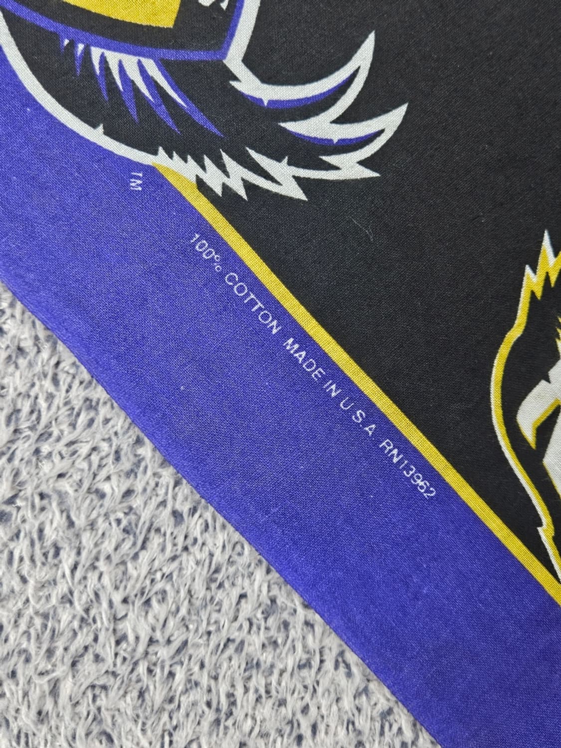 USA 볼티모어 레이븐스 반다나 ( 52X52 ) / 11704 상품이미지3