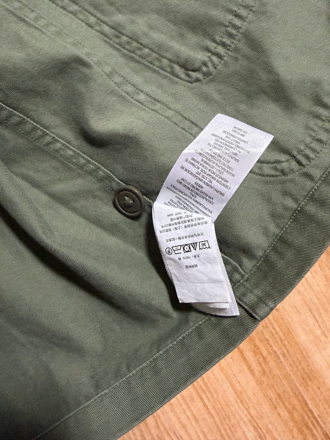 폴로 2026 ss 초어자켓 카키 XL 상품이미지5