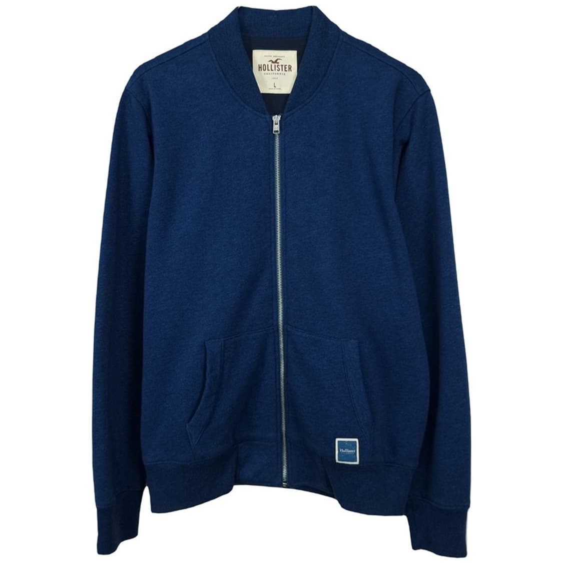 [홀리스터]스웻 블루종 집업 자켓 네이비 M19661 상품이미지2