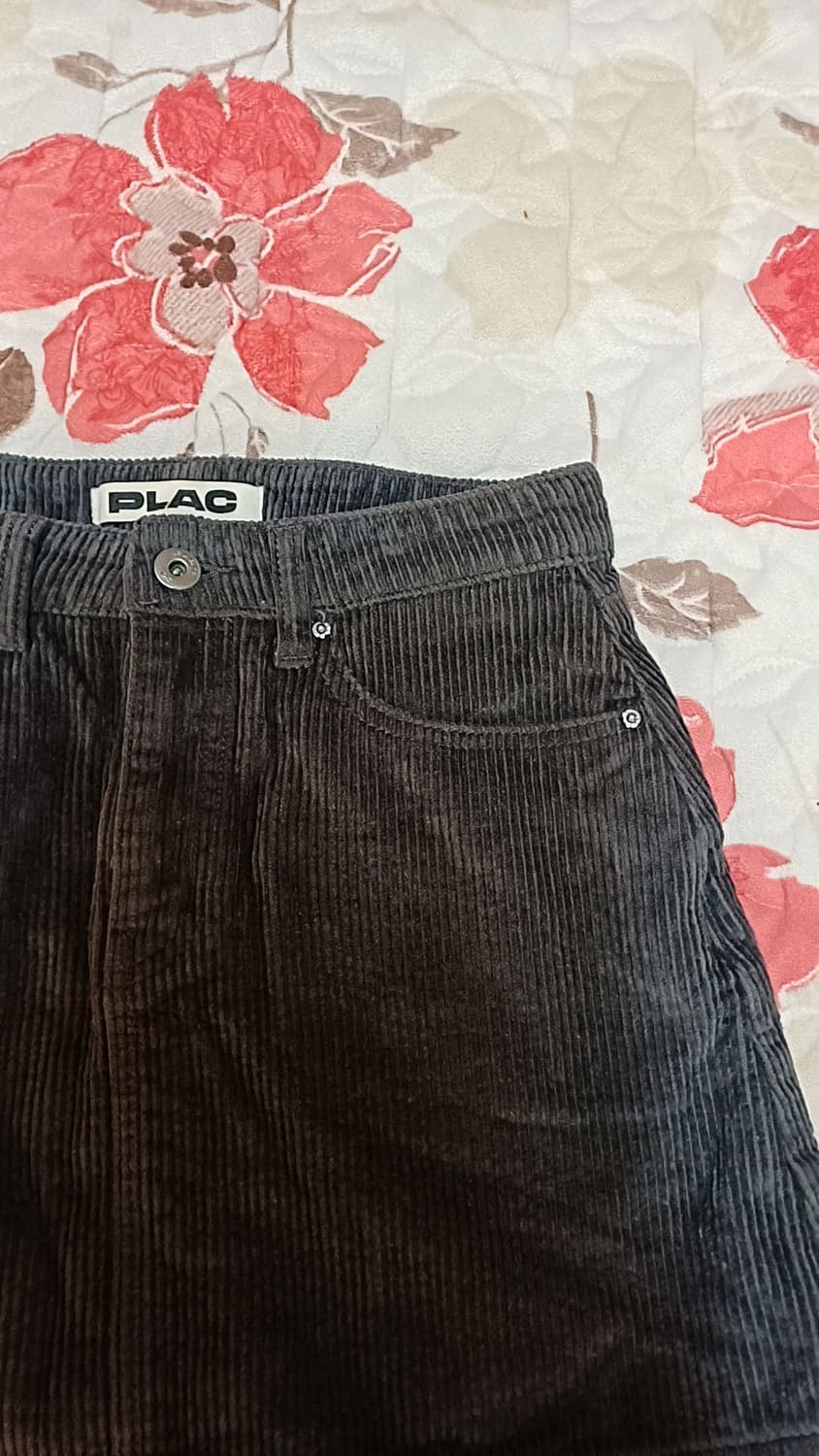 플랙 코듀로이스커트 26인치 기장34 상품이미지2