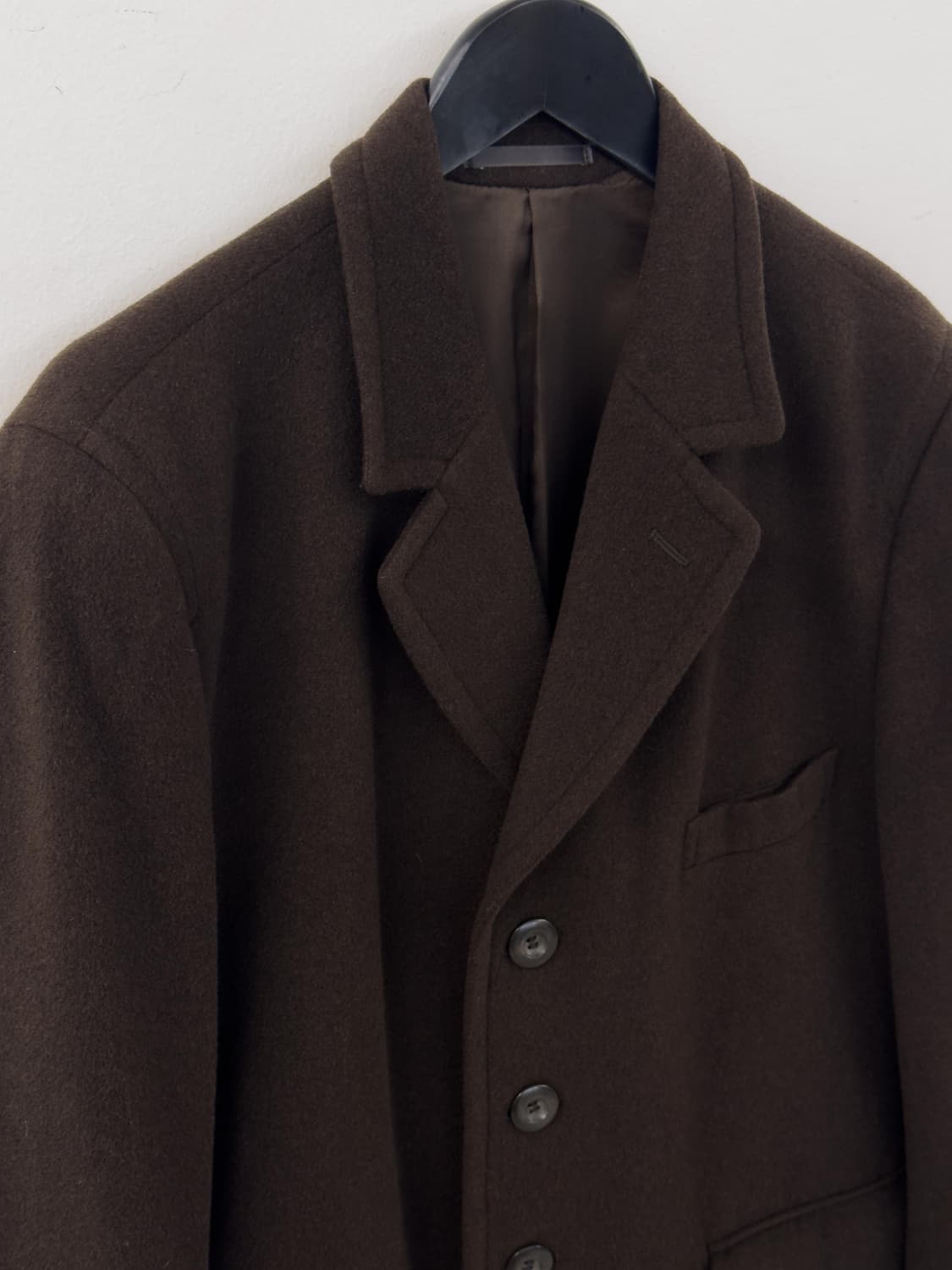 꾸레쥬 옴므 캐시미어 코트 상품이미지4