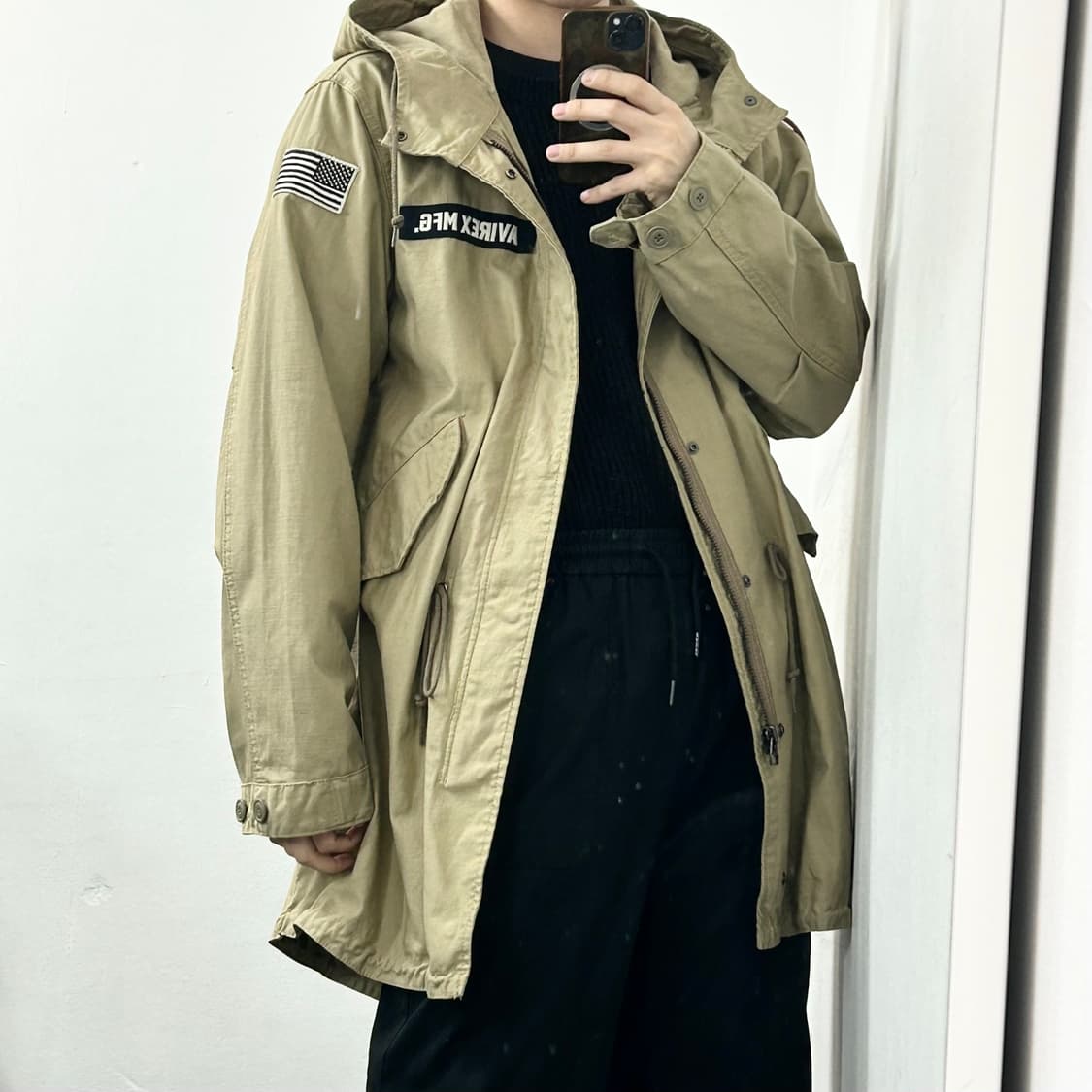 아비렉스 피쉬테일 야상 자켓 상품이미지3