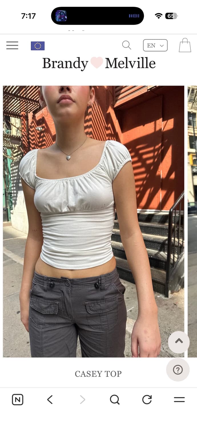 구해요) 브랜디멜빌 캐시 캐이시 Casey 탑 상품이미지1
