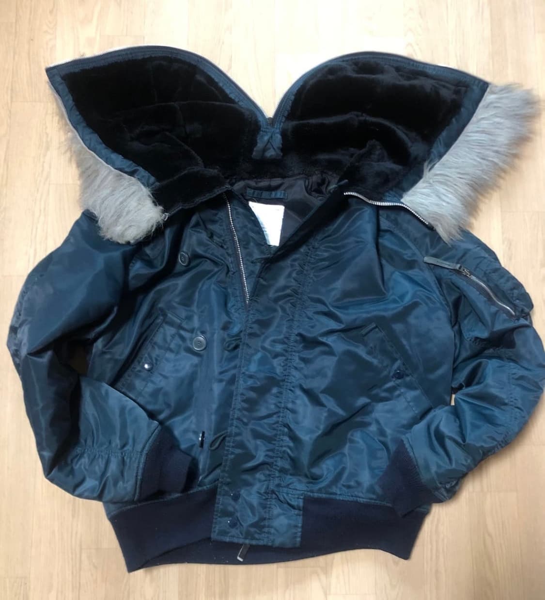 80‘s 알파인더스트리 n2b 자켓 상품이미지2