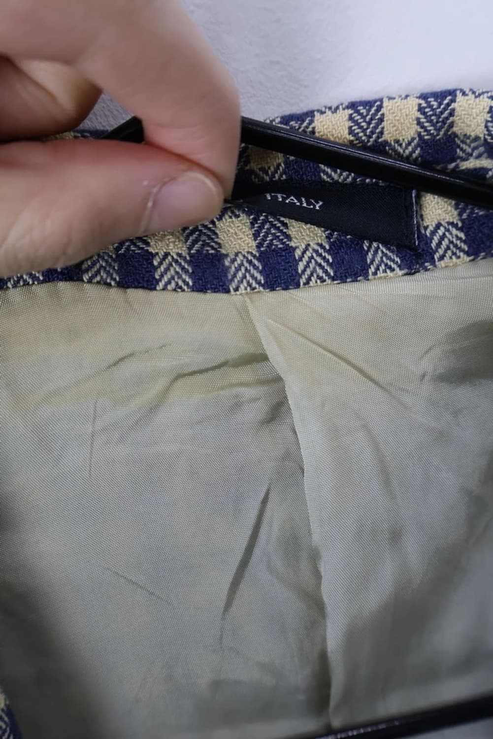 Emporio Armani Check Single Blazer 상품이미지5