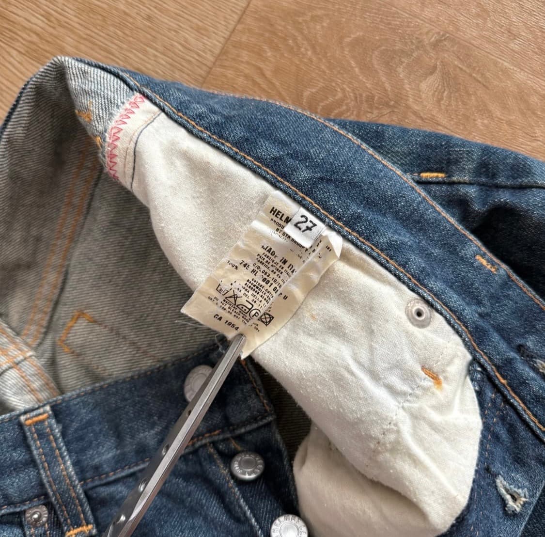 헬무트랭 98 클레식 컷 데님 상품이미지2