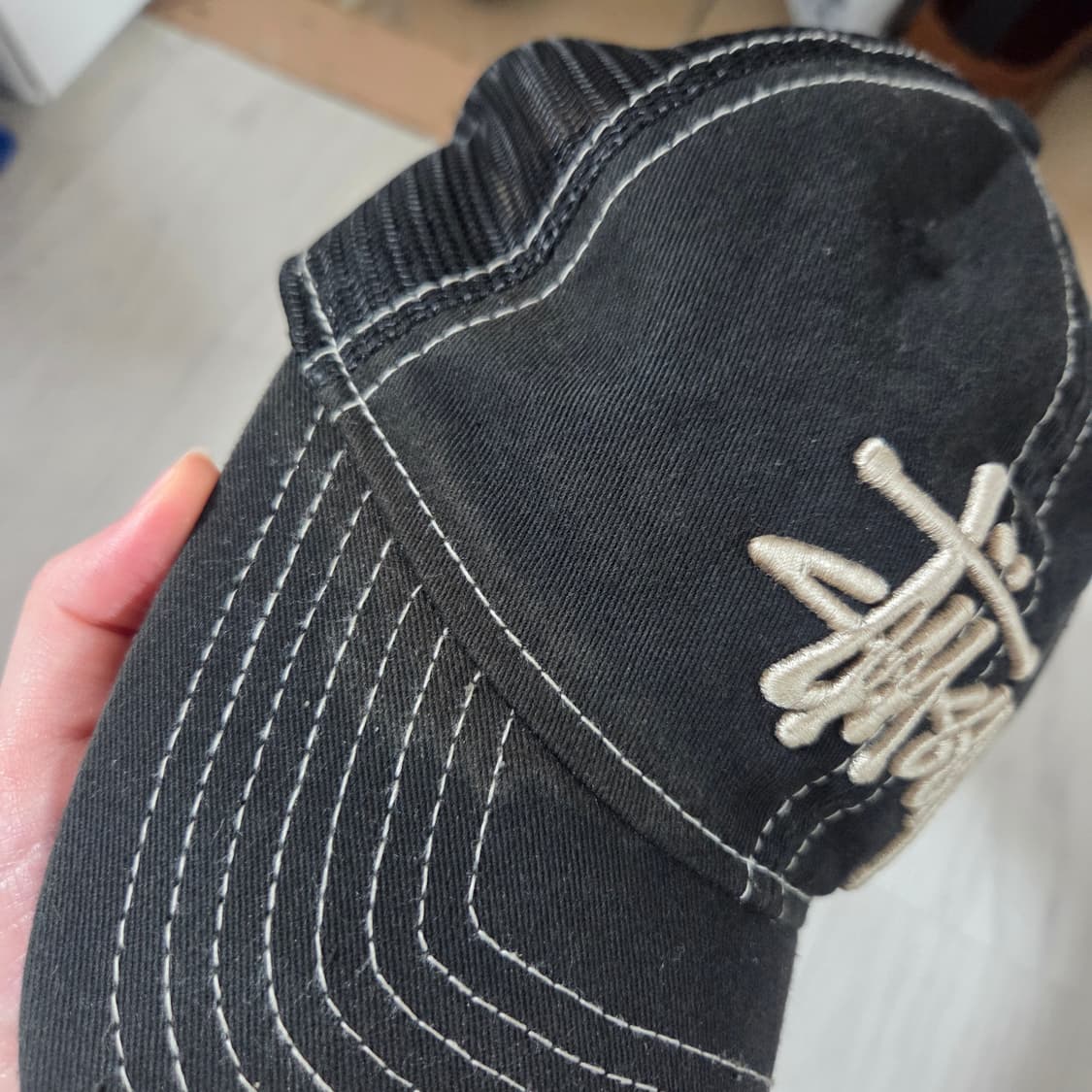 스투시 뉴에라 베이직 트러커 볼캡 상품이미지3